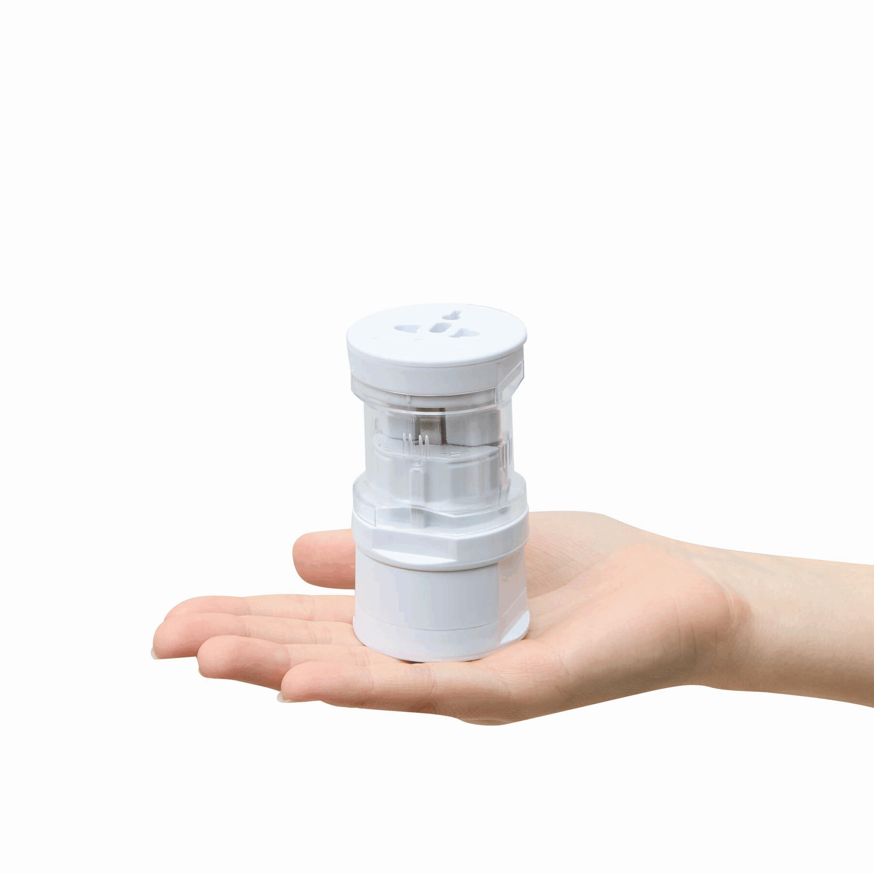 Reiseadapter GLOBAL, weiß