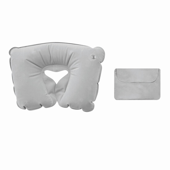 Aufblasbare Nackenstütze COMFORTABLE, grau