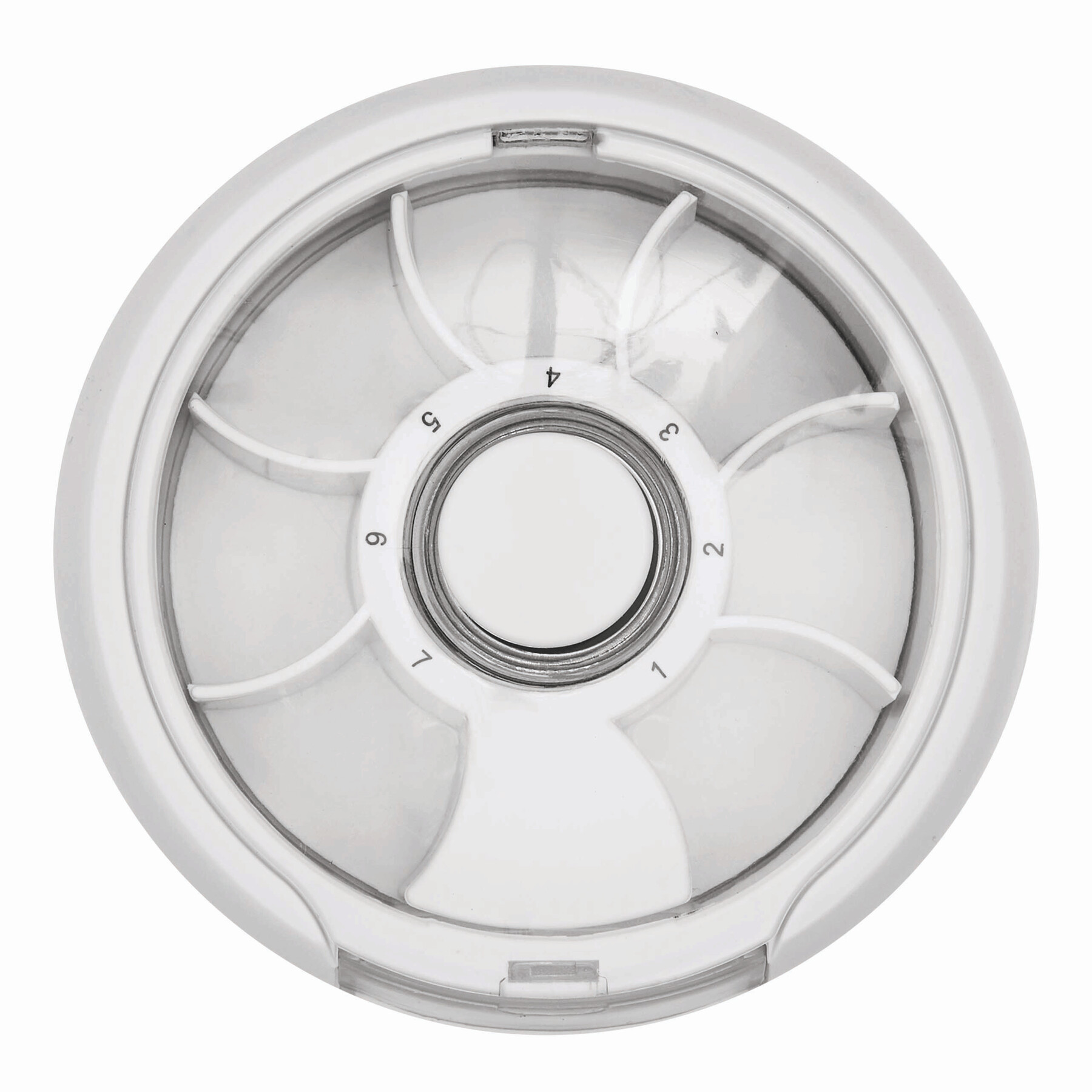 Tablettendose DAY BY DAY, weiß