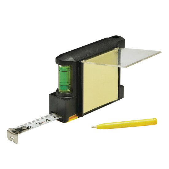 Maßband NOTY, 2m, gelb, schwarz, silber