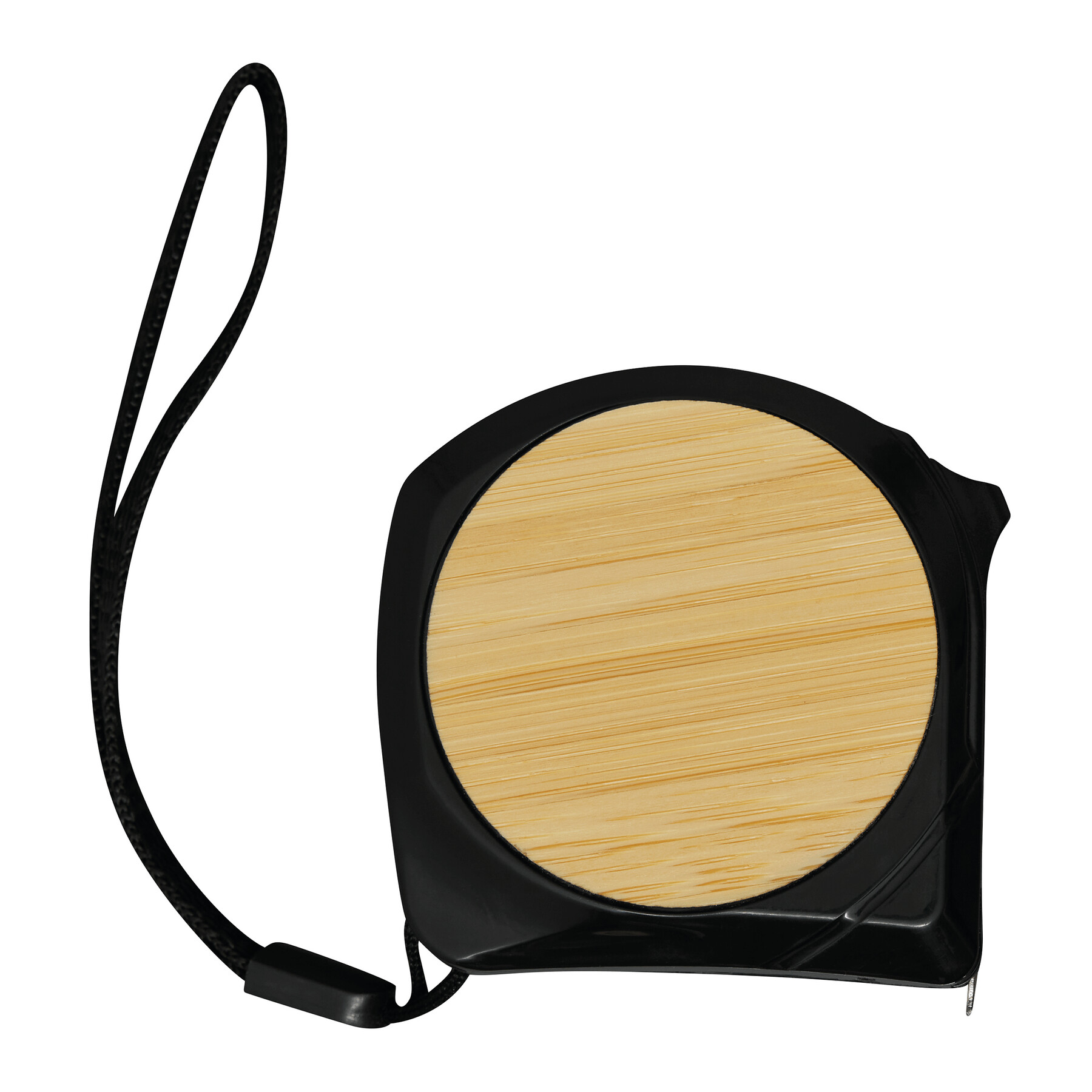 Maßband BAMBOO MEASURE, 5 m, braun, schwarz