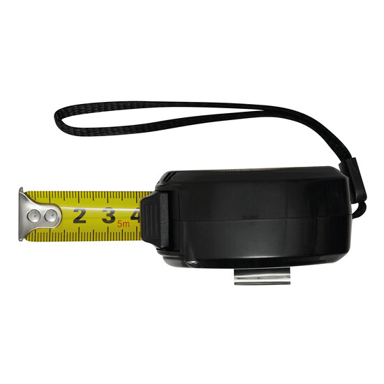 Maßband BAMBOO MEASURE, 5 m, braun, schwarz