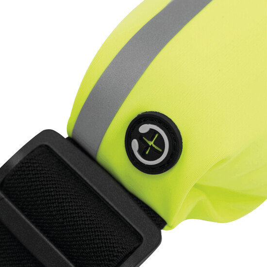 Gürteltasche SEE ME, gelb, schwarz