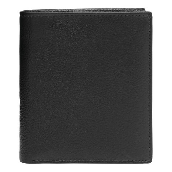 Echtleder-Geldbörse MESSINA, schwarz