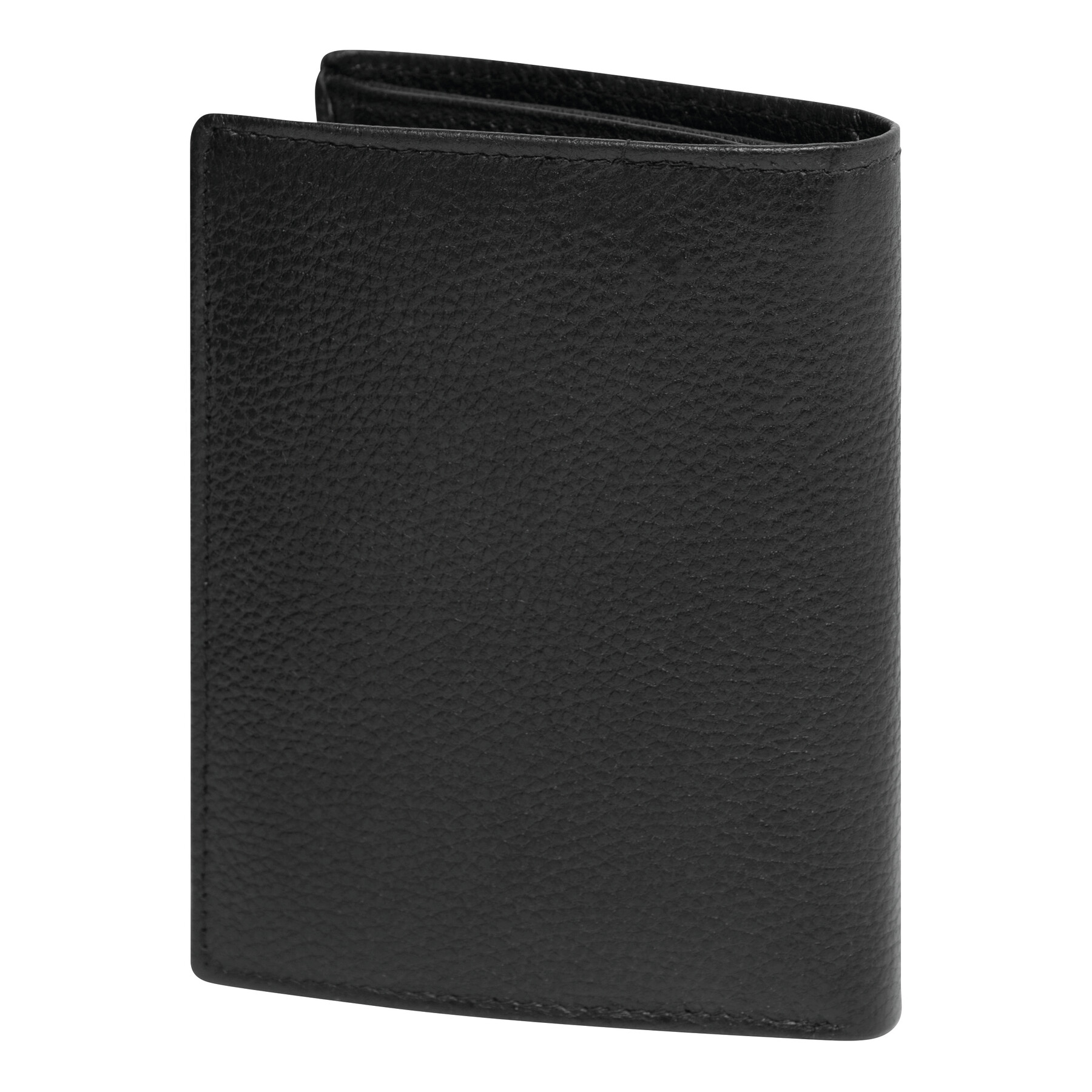 Echtleder-Geldbörse TRAPANI, schwarz