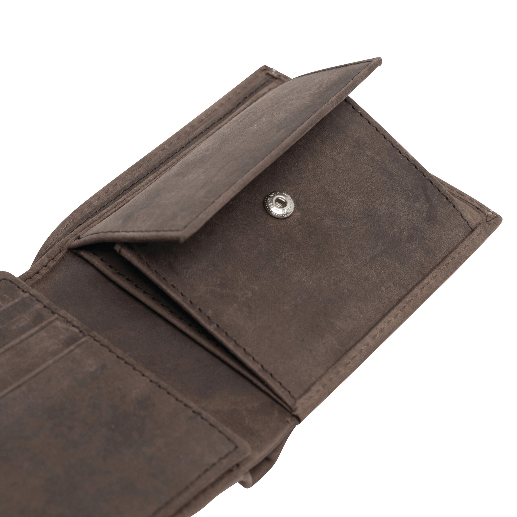 Echtleder-Geldbörse WILD STYLE I, braun