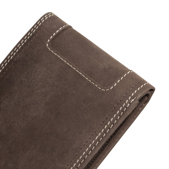 Echtleder-Geldbörse WILD STYLE I, braun