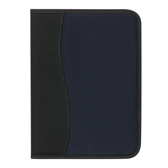 Konferenzmappe AVANTI im DIN-A4-Format, blau, schwarz