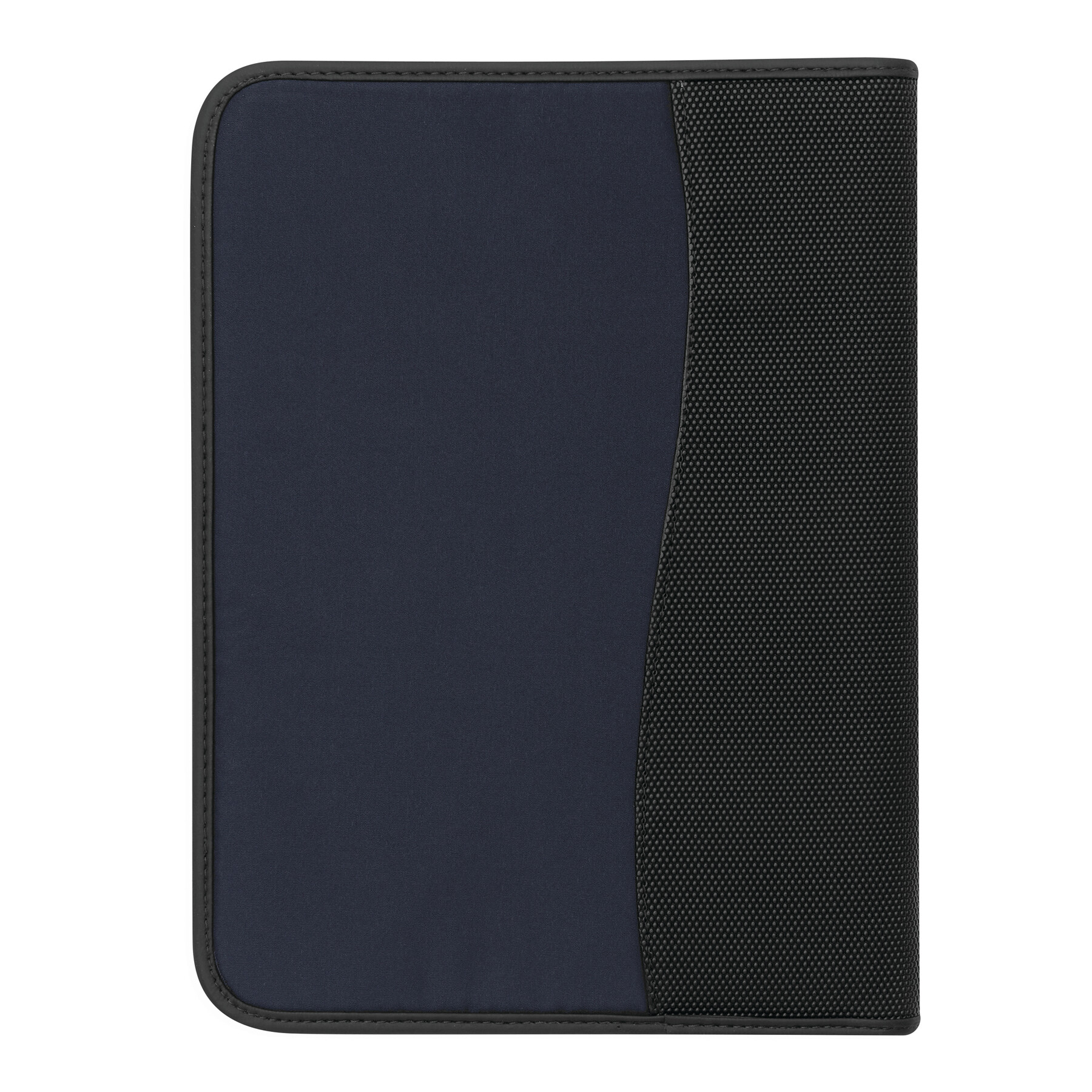 Konferenzmappe AVANTI ZIP im DIN-A4-Format, blau, schwarz