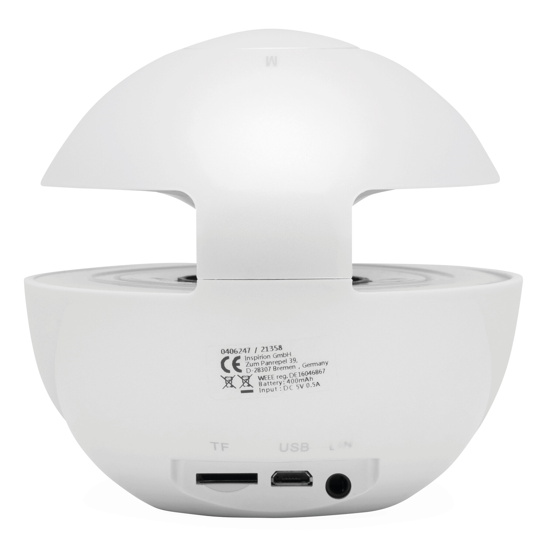 Wireless-Lautsprecher WONDER BALL MINI, weiß