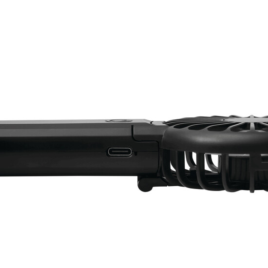 Handventilator TYPHOON, schwarz