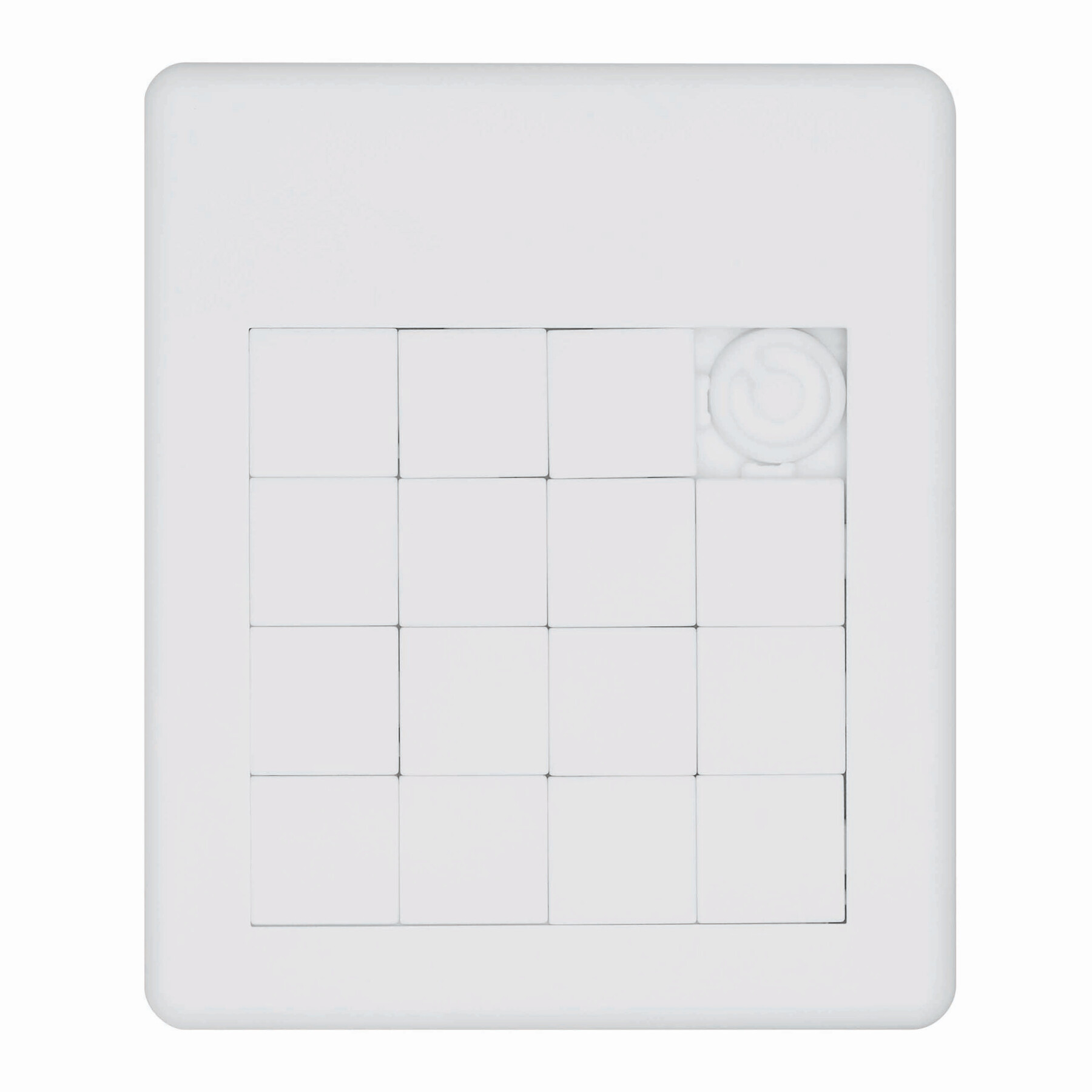 Puzzle PASTIME, weiß