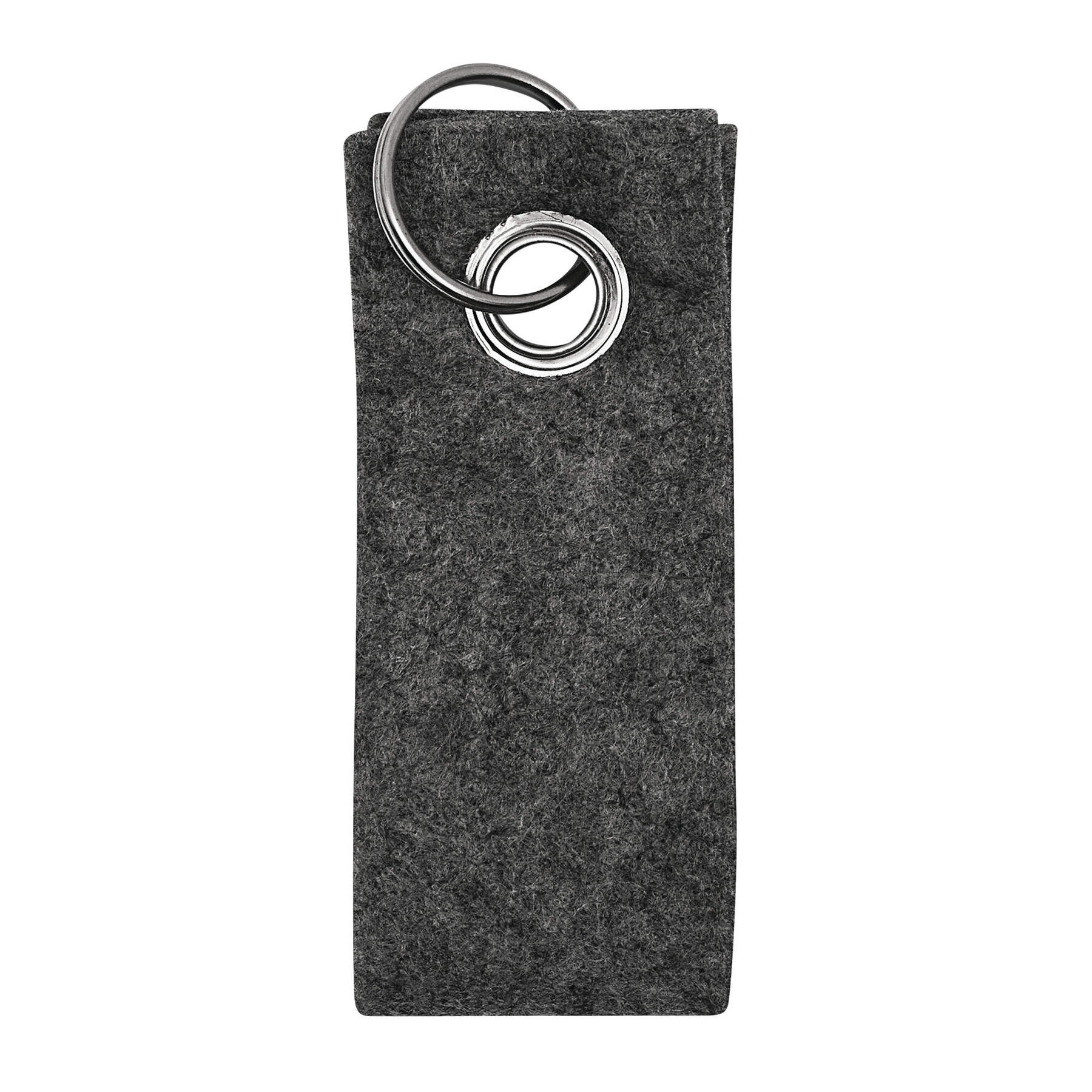 Schlüsselanhänger FELT, grau