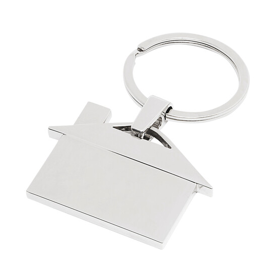 Schlüsselanhänger IN-HOUSE, silber