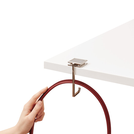 Handtaschen-Halter MONTREUX, silber