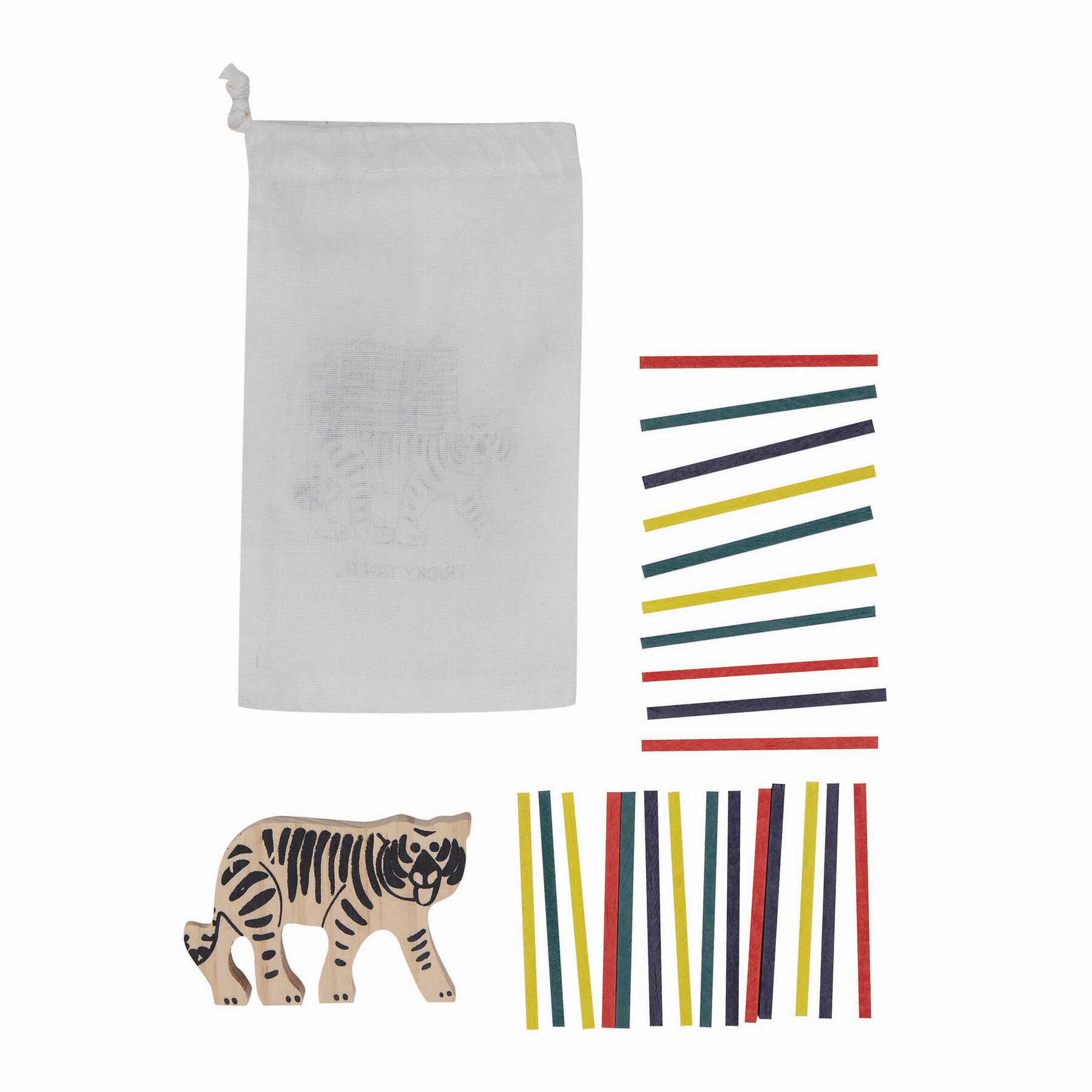 Geschicklichkeitsspiel TRICKY TIGER, beige