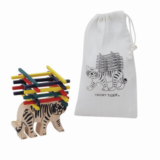 Geschicklichkeitsspiel TRICKY TIGER, beige