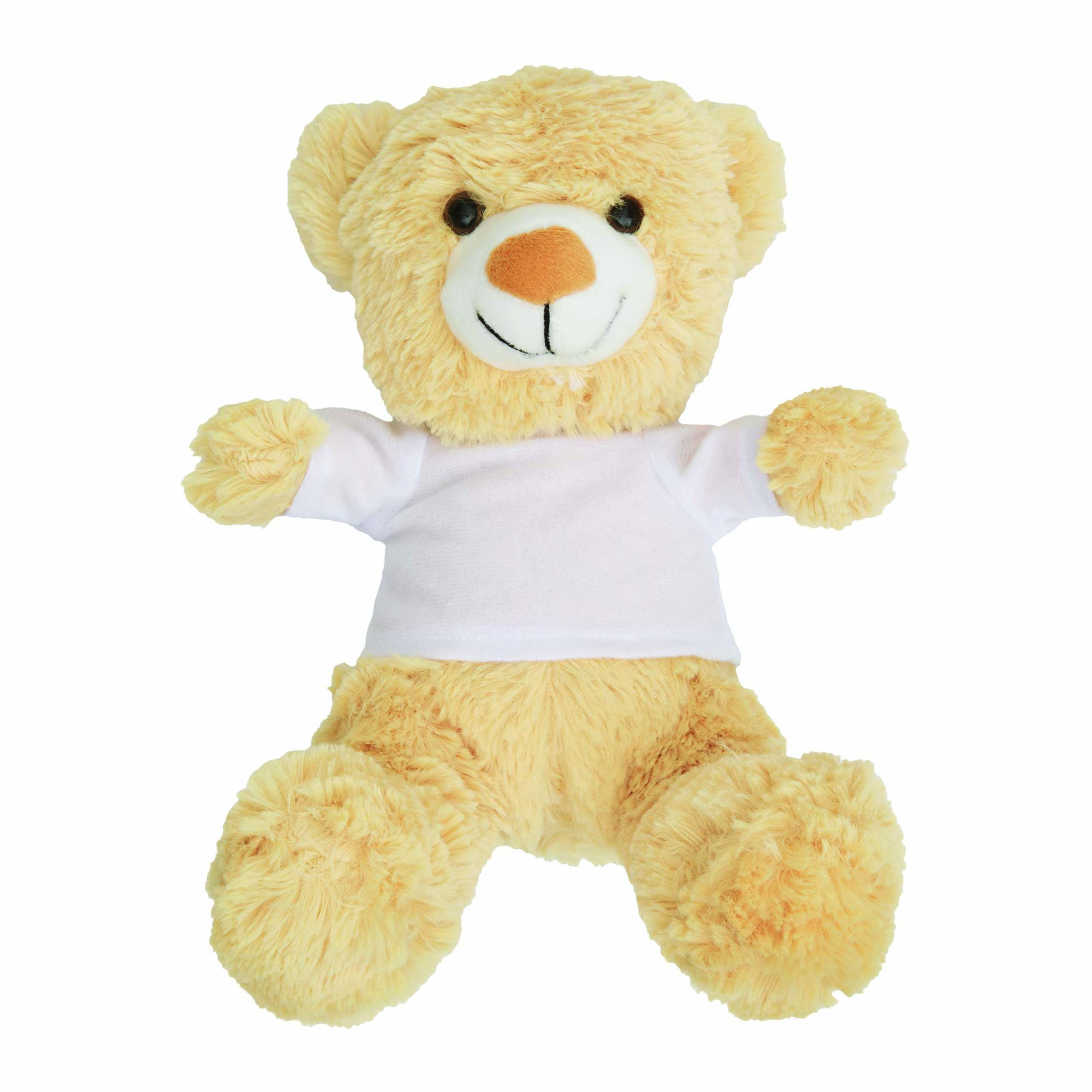 Plüsch-Bär ALEXANDER mit weißem T-Shirt (separat gepackt)