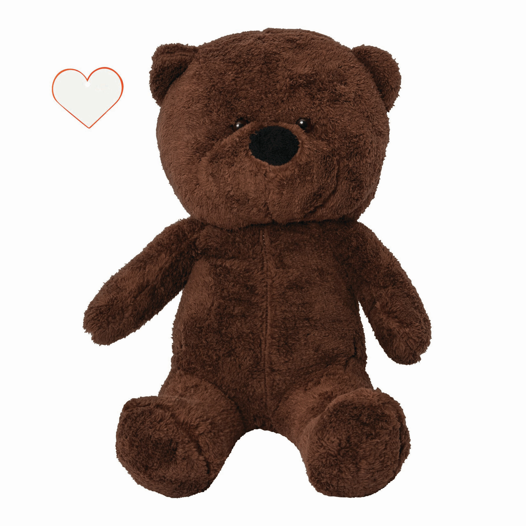 Großer Plüsch-Bär RICO, dunkelbraun