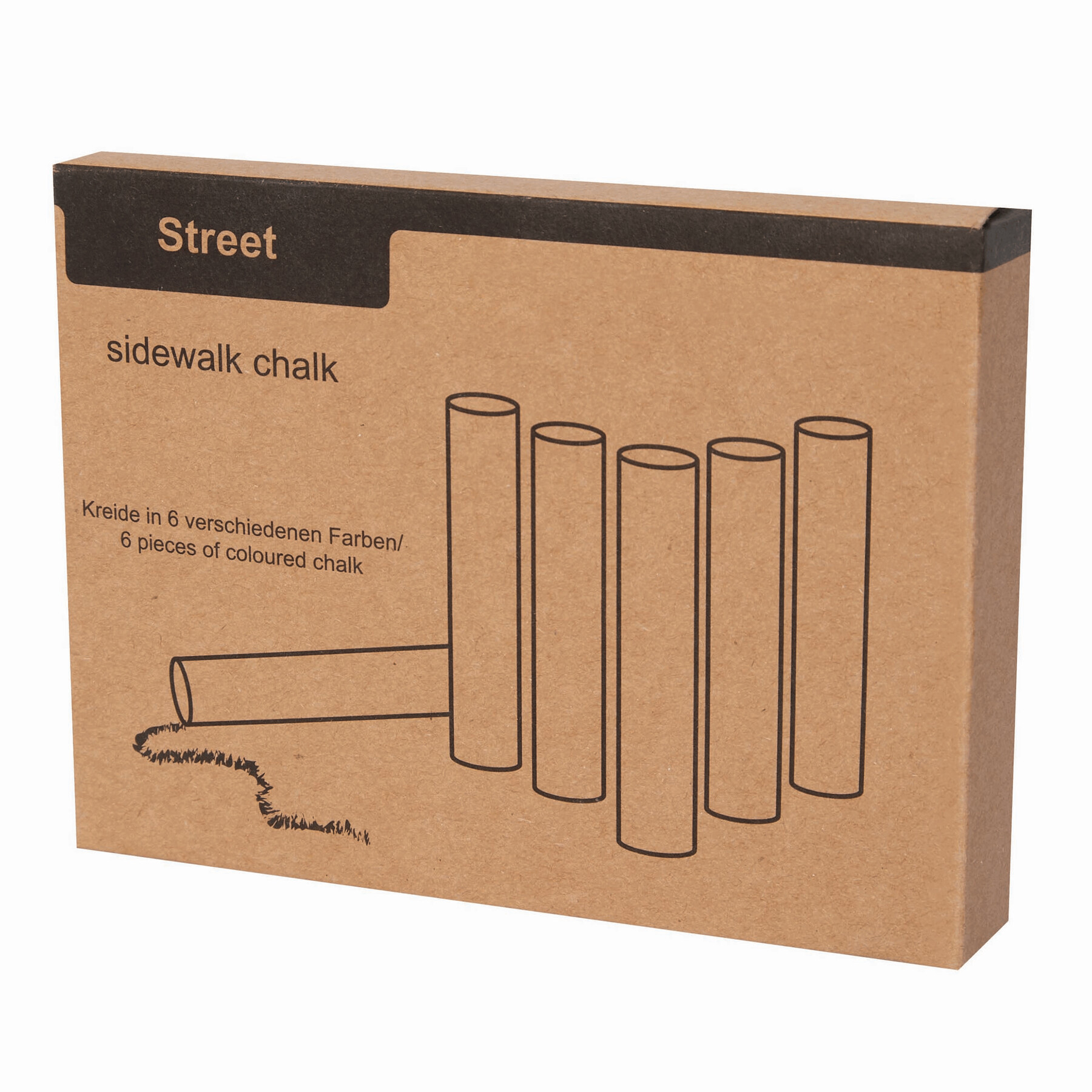 Straßenmalkreide STREET, farbig