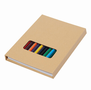 Malset COLOURFUL BOOK, braun