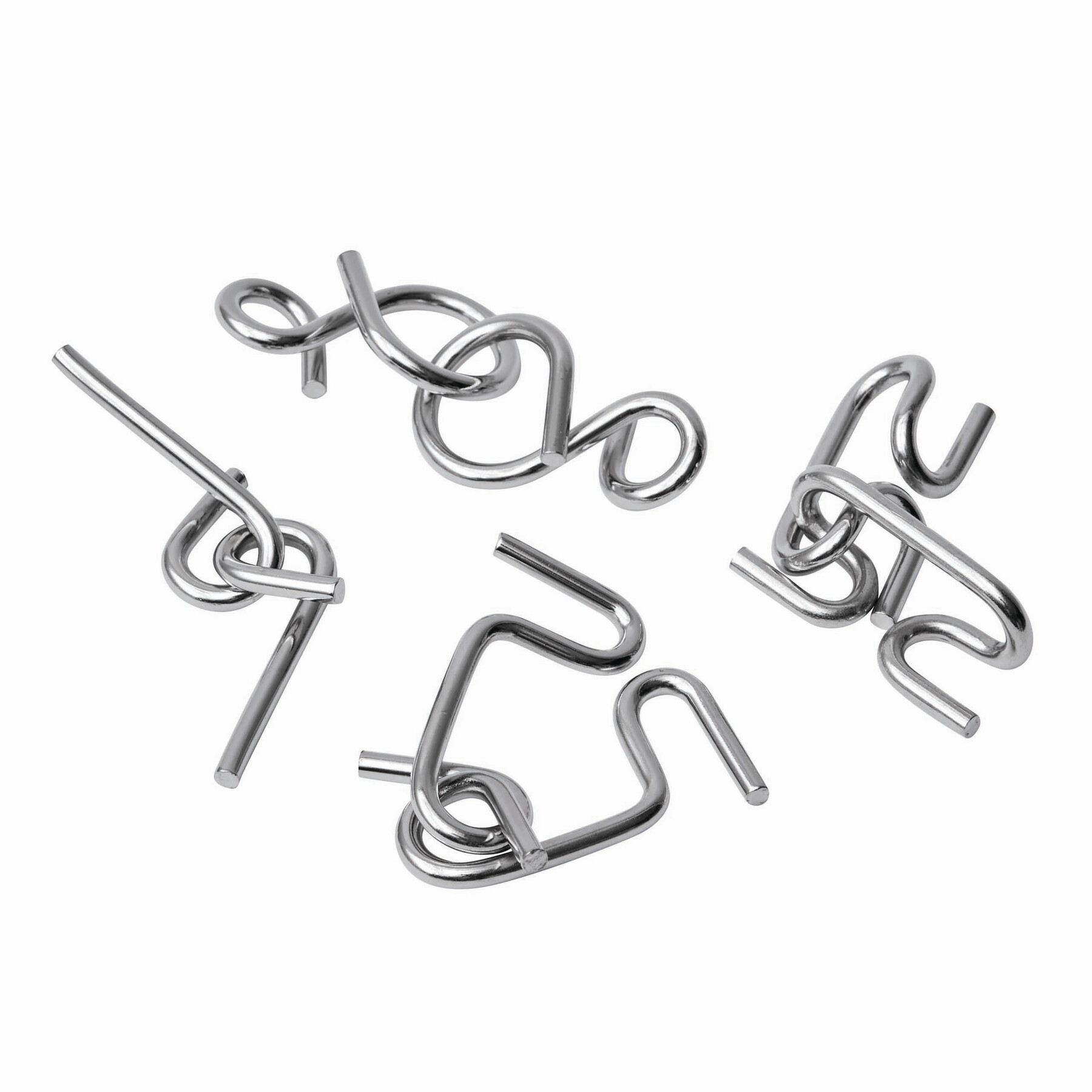 Knobelspiele CLEVER CONCEPTION, 4-fach sortiert, Preis pro Stück, silber