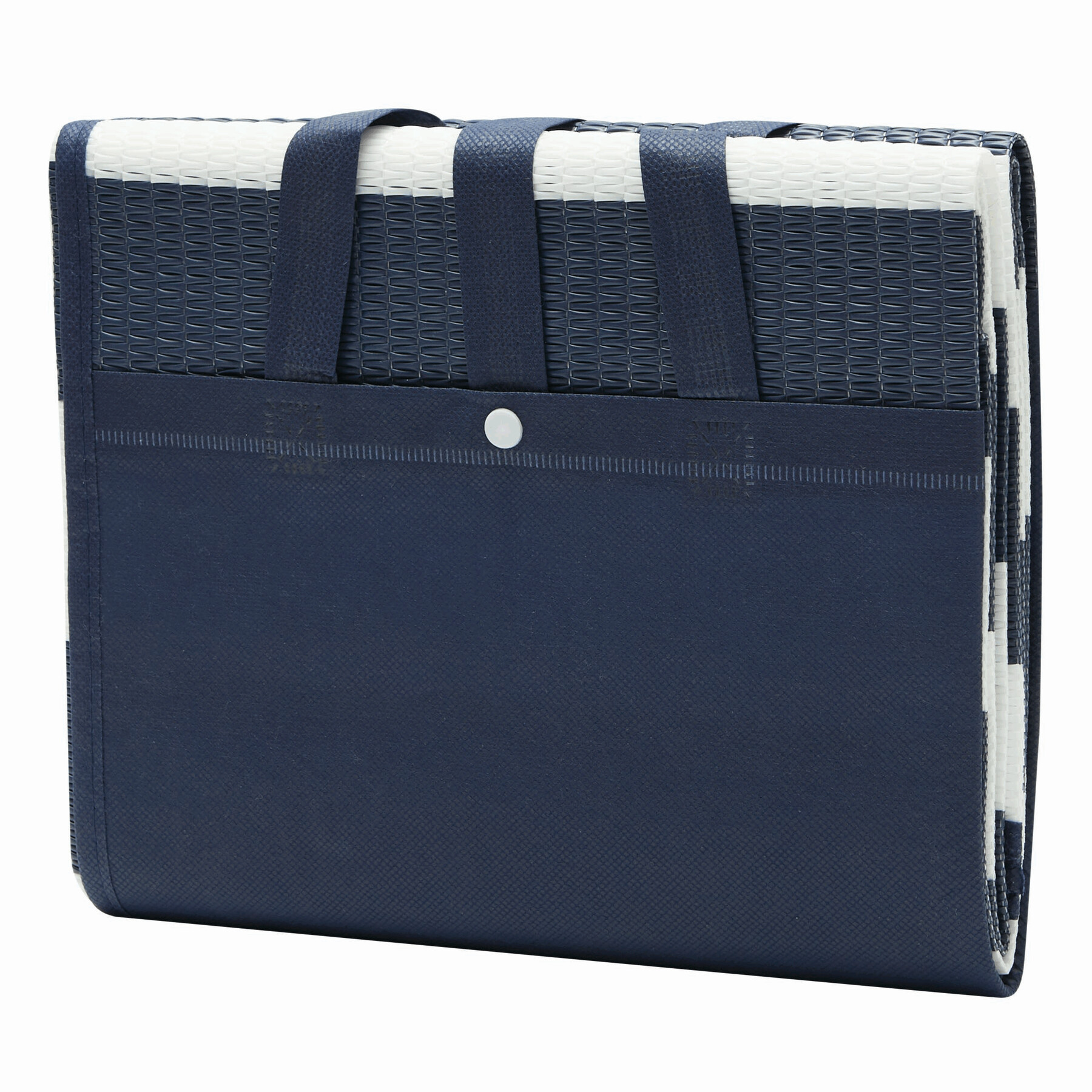 Maritime Strandmatte MARINA, blau, weiß