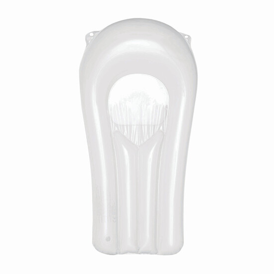 Aufblasbare Mini-Luftmatratze SPLASH, weiß