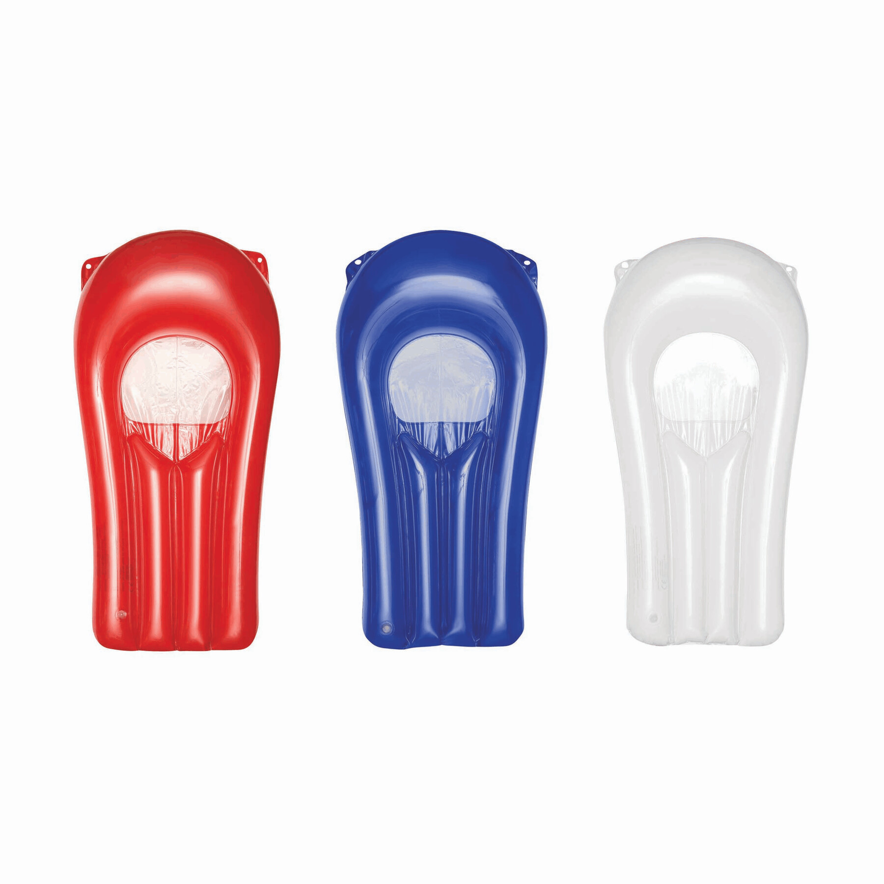 Aufblasbare Mini-Luftmatratze SPLASH, blau