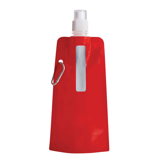 Trinkflasche AQUAFOLD, rot