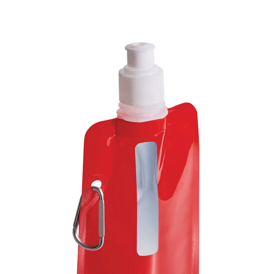 Trinkflasche AQUAFOLD, rot