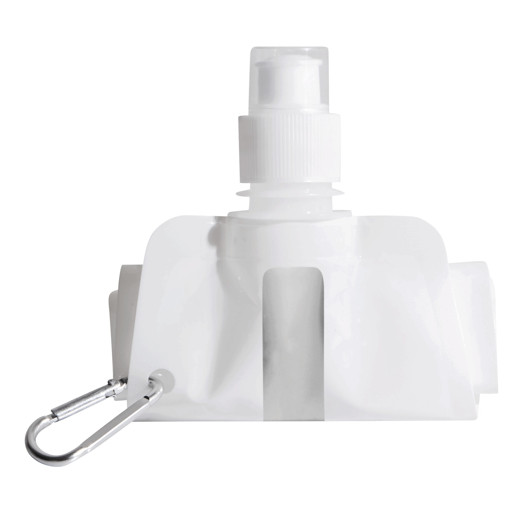 Trinkflasche AQUAFOLD, weiß