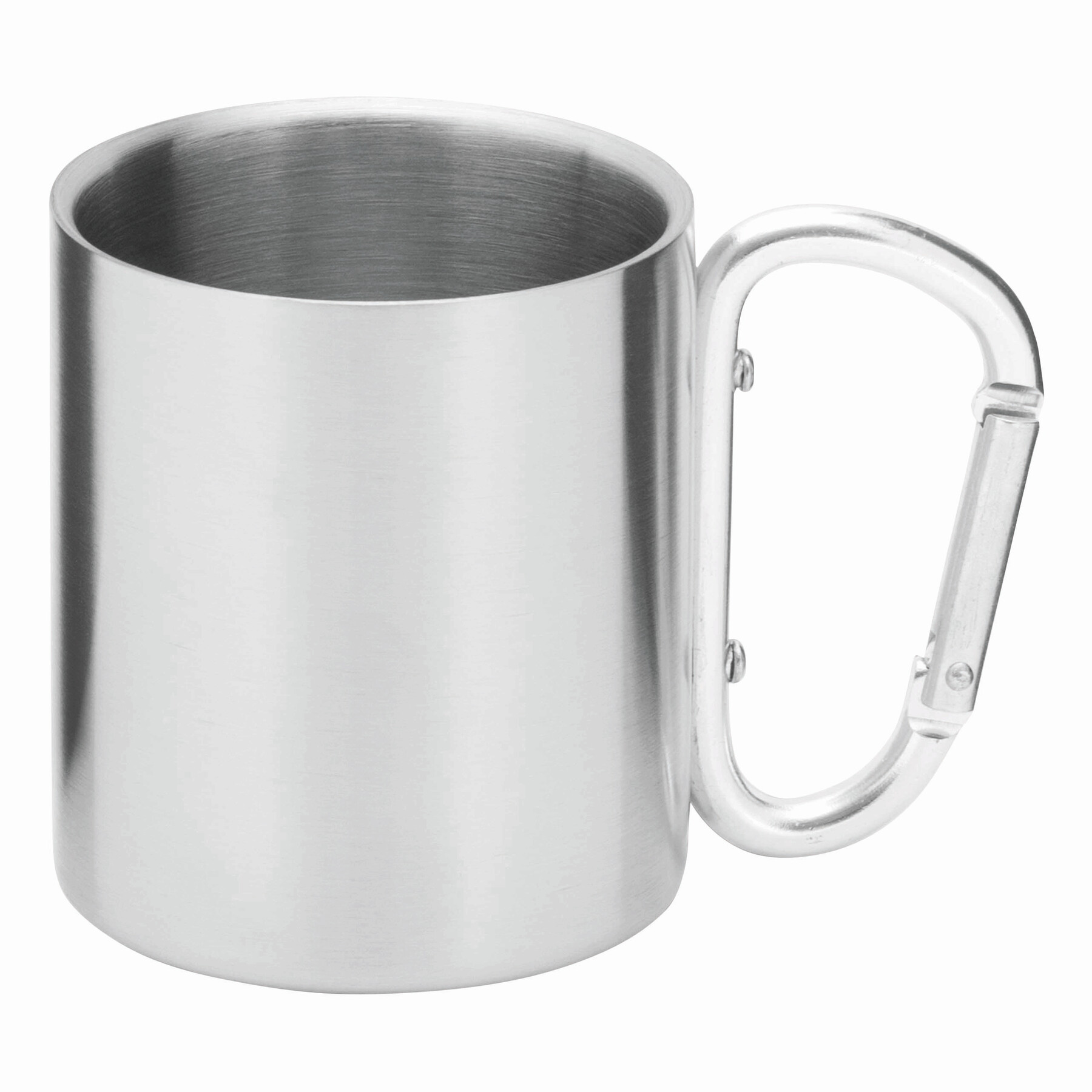 Edelstahl Becher HIKING DAY, silber