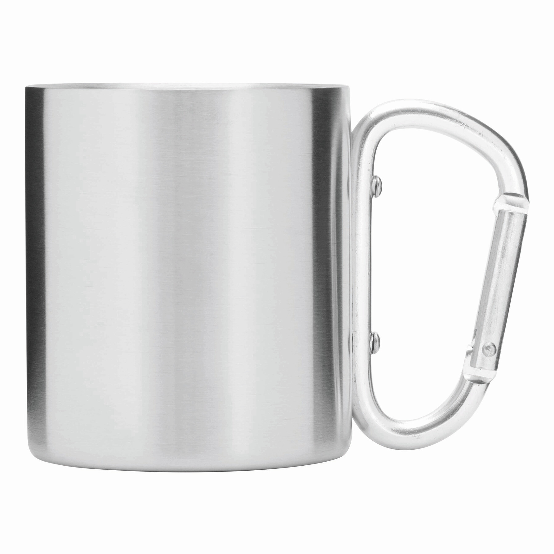 Edelstahl Becher HIKING DAY, silber