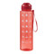 Sport-Trinkflasche AQUA LEVEL, rot