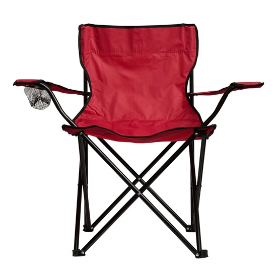 Strand- und Campingstuhl SUNNY DAY, rot