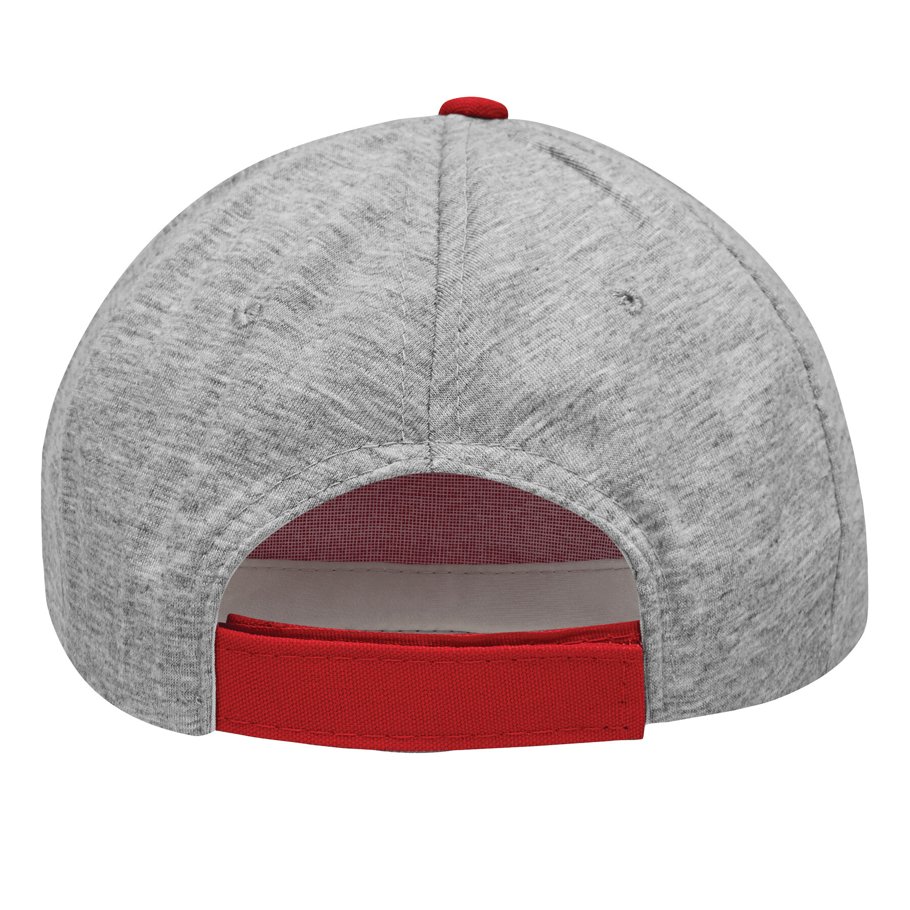 5-Panel-Baseball-Cap UP TO DATE, grau, rot