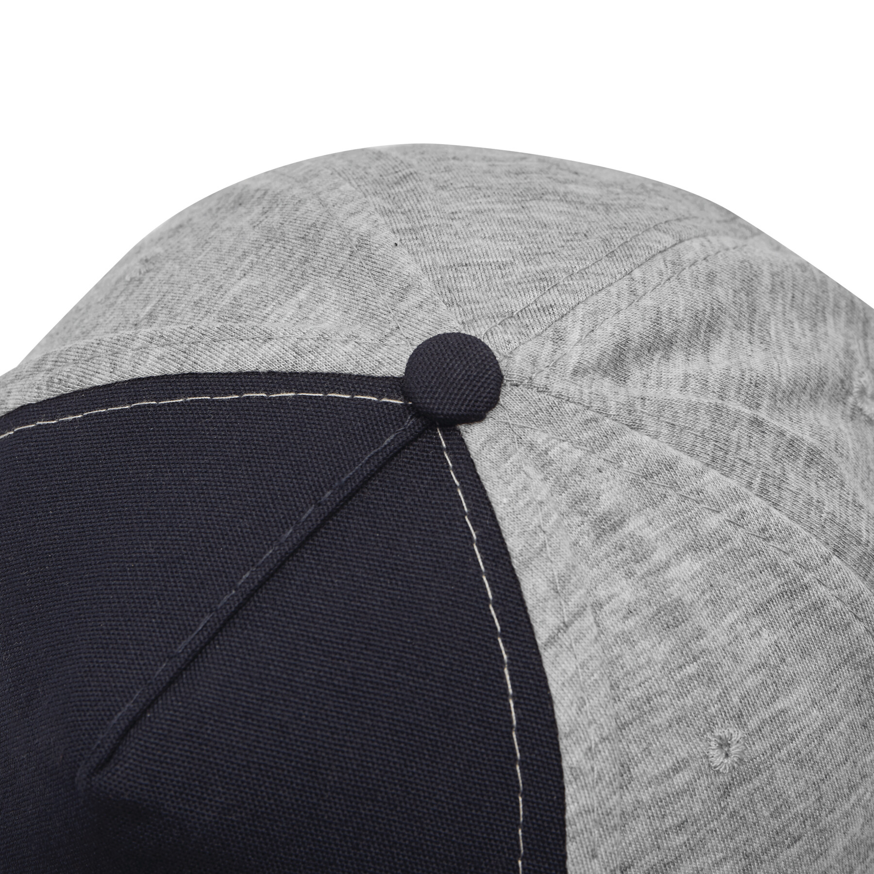 5-Panel-Baseball-Cap UP TO DATE, dunkelblau, grau