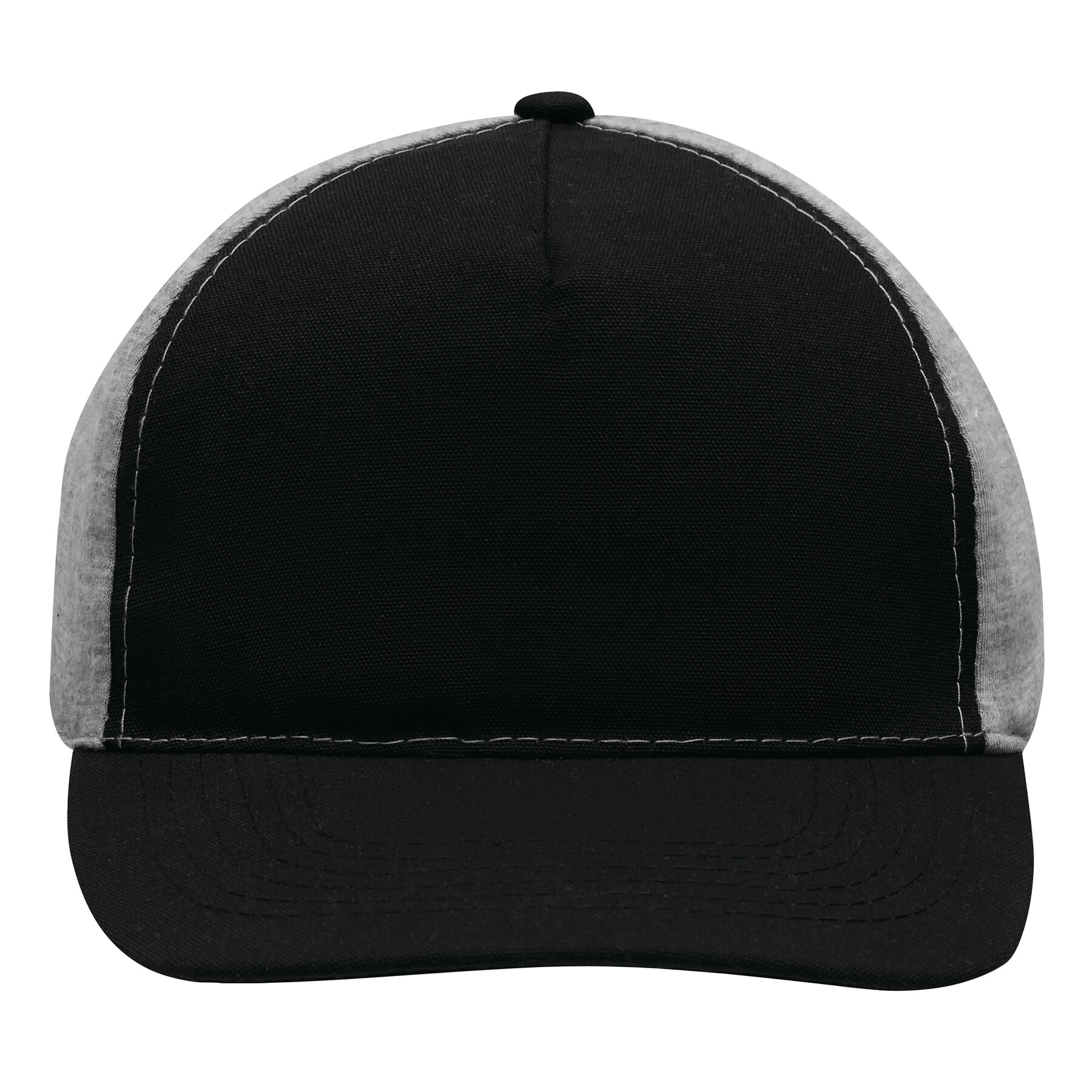 5-Panel-Baseball-Cap UP TO DATE, grau, schwarz