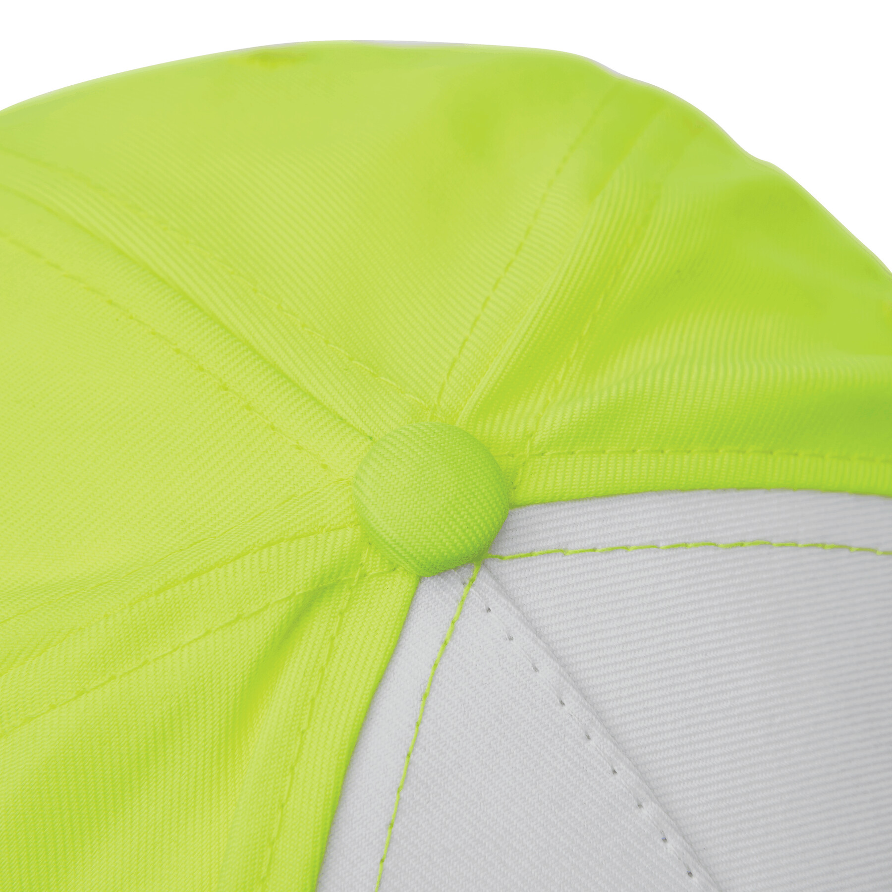 5-Panel-Cap SHINY, gelb, weiß