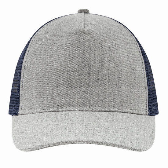 5-Panel-Cap CASUAL FIT, blau, grau