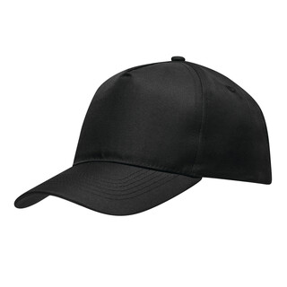 5-Panel-Baseball-Cap SPORTO, schwarz