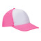 5-Panel-Cap SHINY, pink, weiß