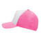 5-Panel-Cap SHINY, pink, weiß