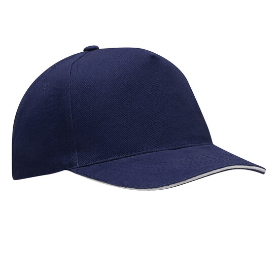 5-Panel-Sandwich-Cap WALK, blau