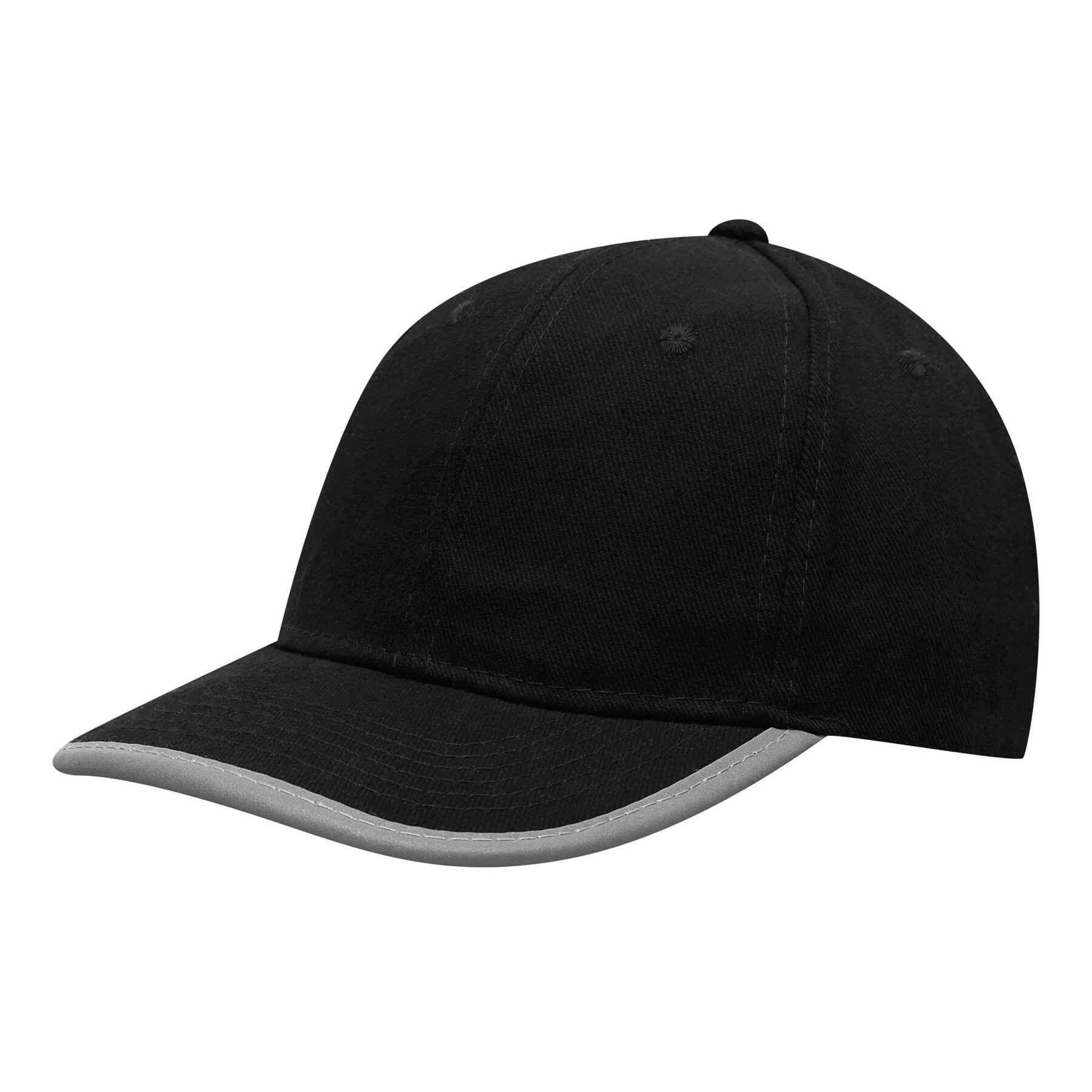 6-panel-Cap DETECTION, schwarz