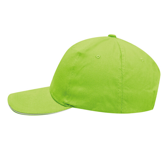 6-Panel-Sandwich-Cap LIBERTY, hellgrün