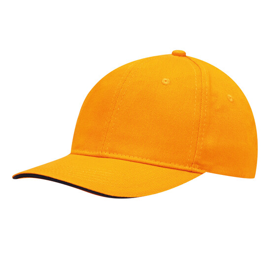 6-Panel-Sandwich-Cap LIBERTY, orange