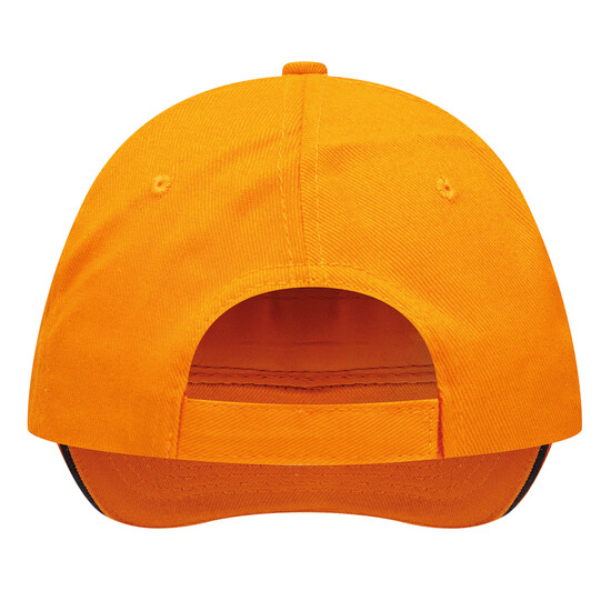 6-Panel-Sandwich-Cap LIBERTY, orange