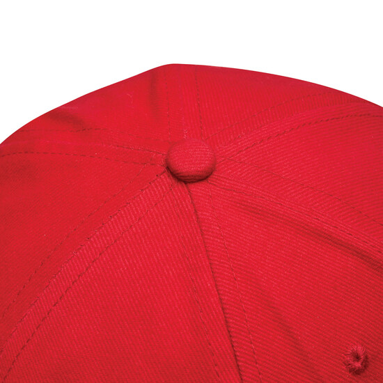 6-Panel-Baseball-Cap COTTURE, rot